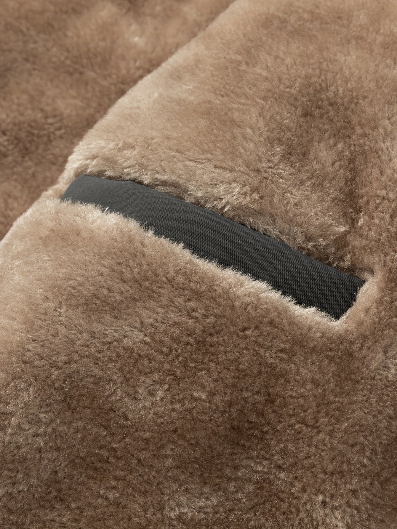 Sybil | Hooded Coat Black Fleece-Lined Insulated for Women
