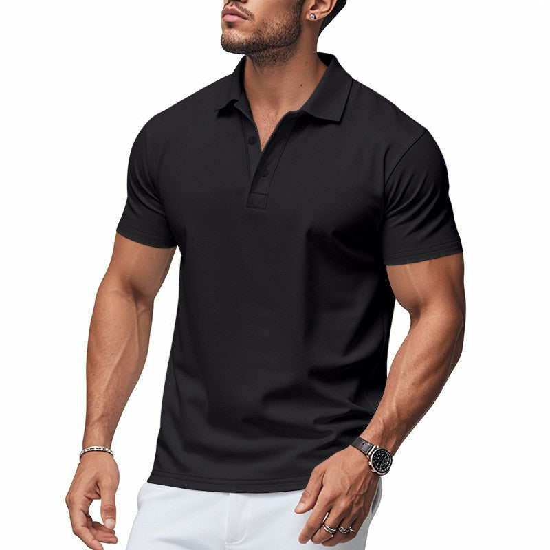 Theodore | Polo Shirt White Polyester Classic Fit for Men