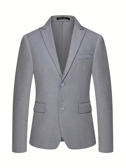 Nathaniel | Suit Black Slim Fit Three-Piece Double-Breasted Waistcoat for Men