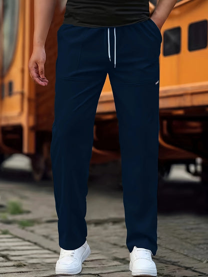 Kenneth | Trousers Navy Stretch Regular Fit for Men