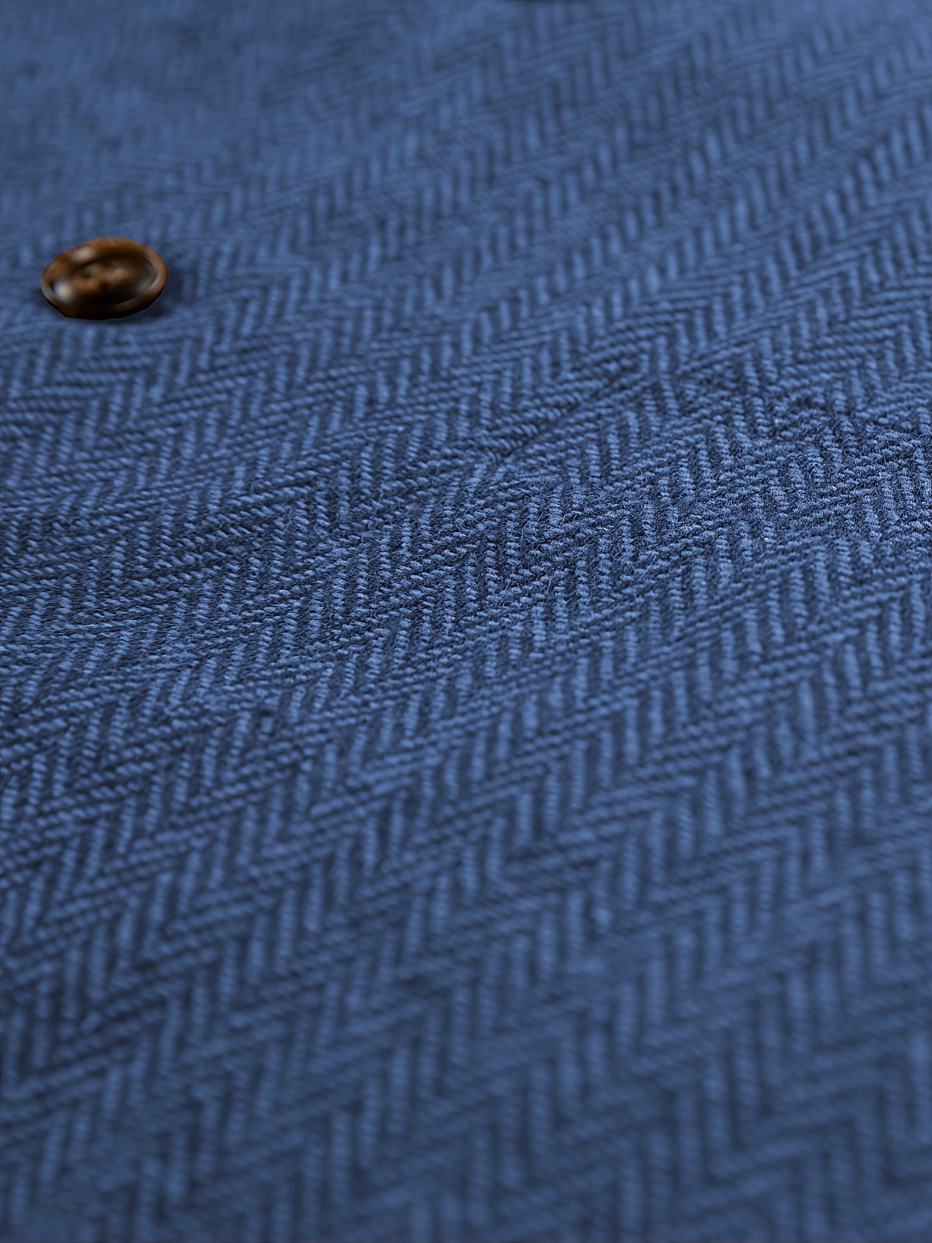 Etta | Waistcoat Brown Herringbone Tweed Notched Lapel for Women