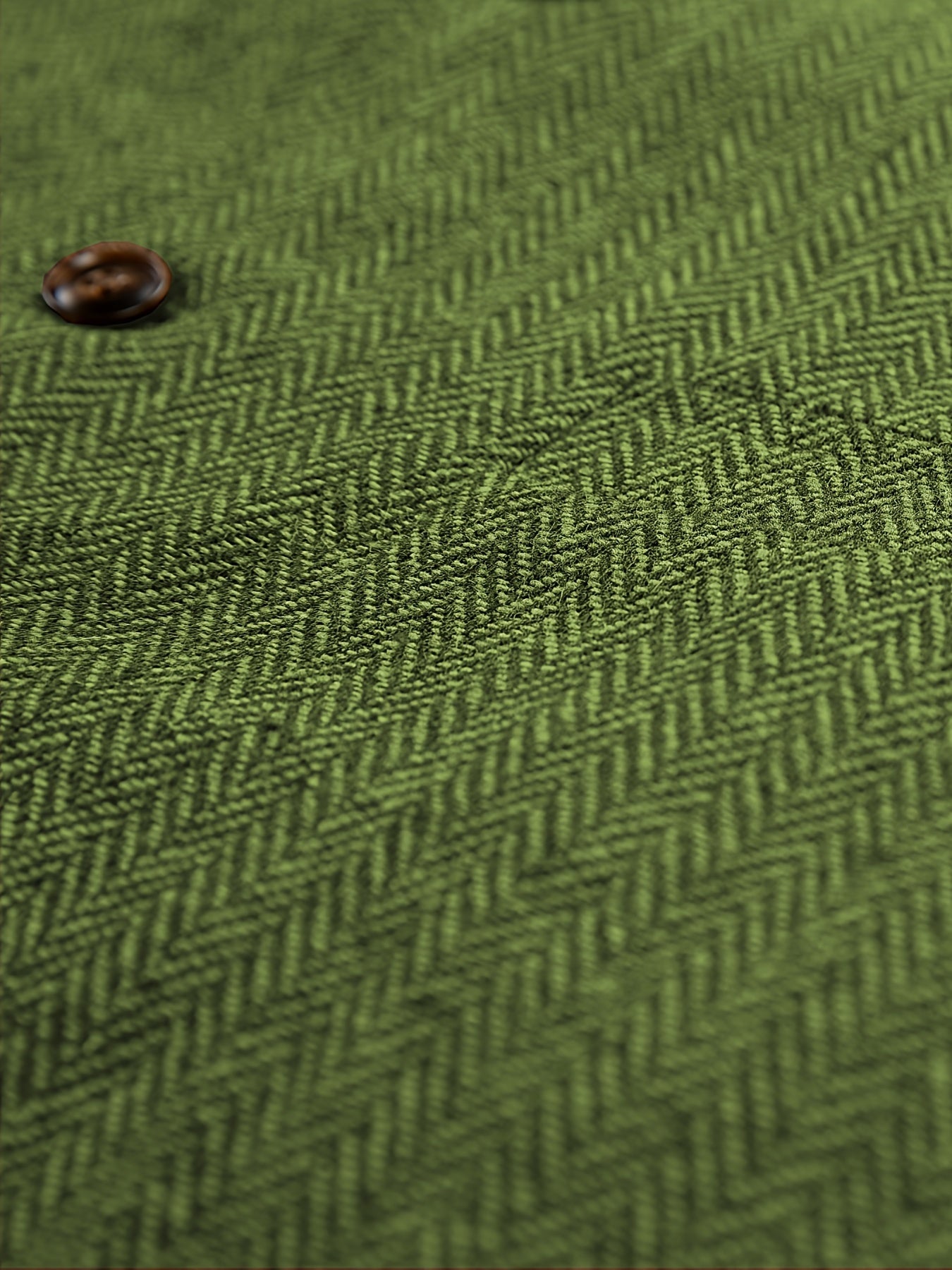 Etta | Waistcoat Brown Herringbone Tweed Notched Lapel for Women