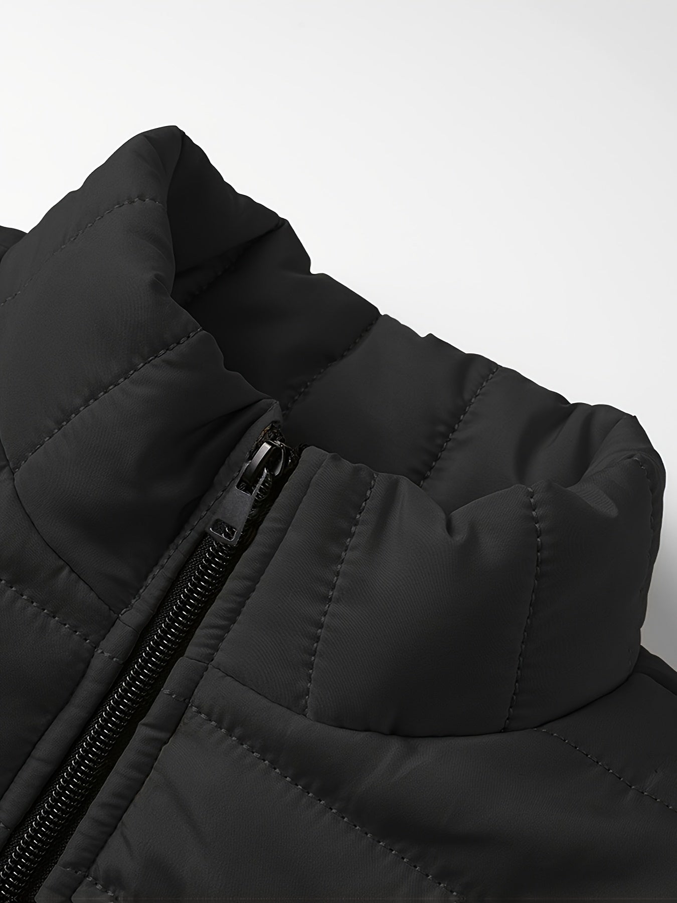 Henrietta | Puffer Jacket Mustard Yellow Quilted Stand Collar for Women