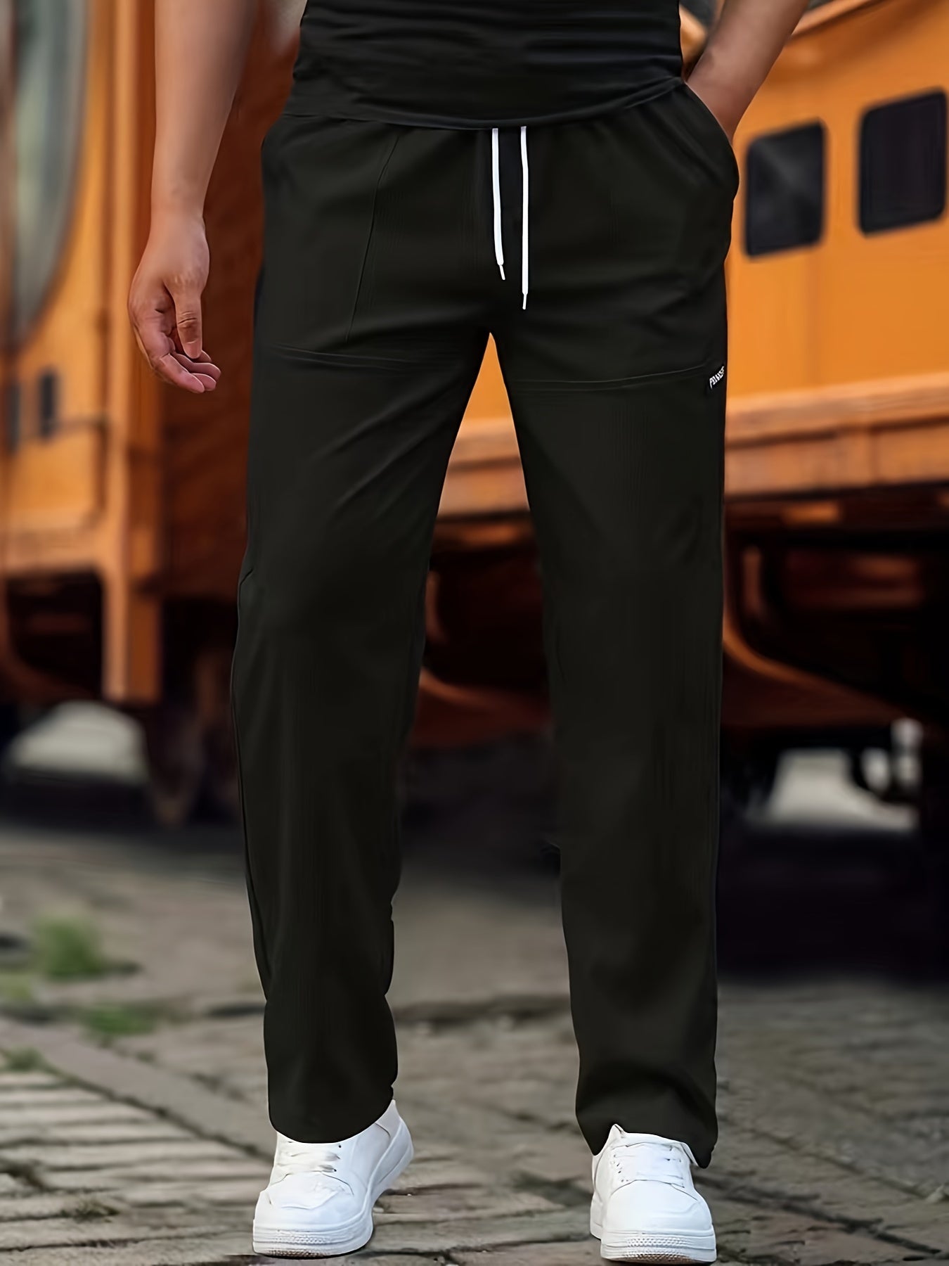 Kenneth | Trousers Navy Stretch Regular Fit for Men