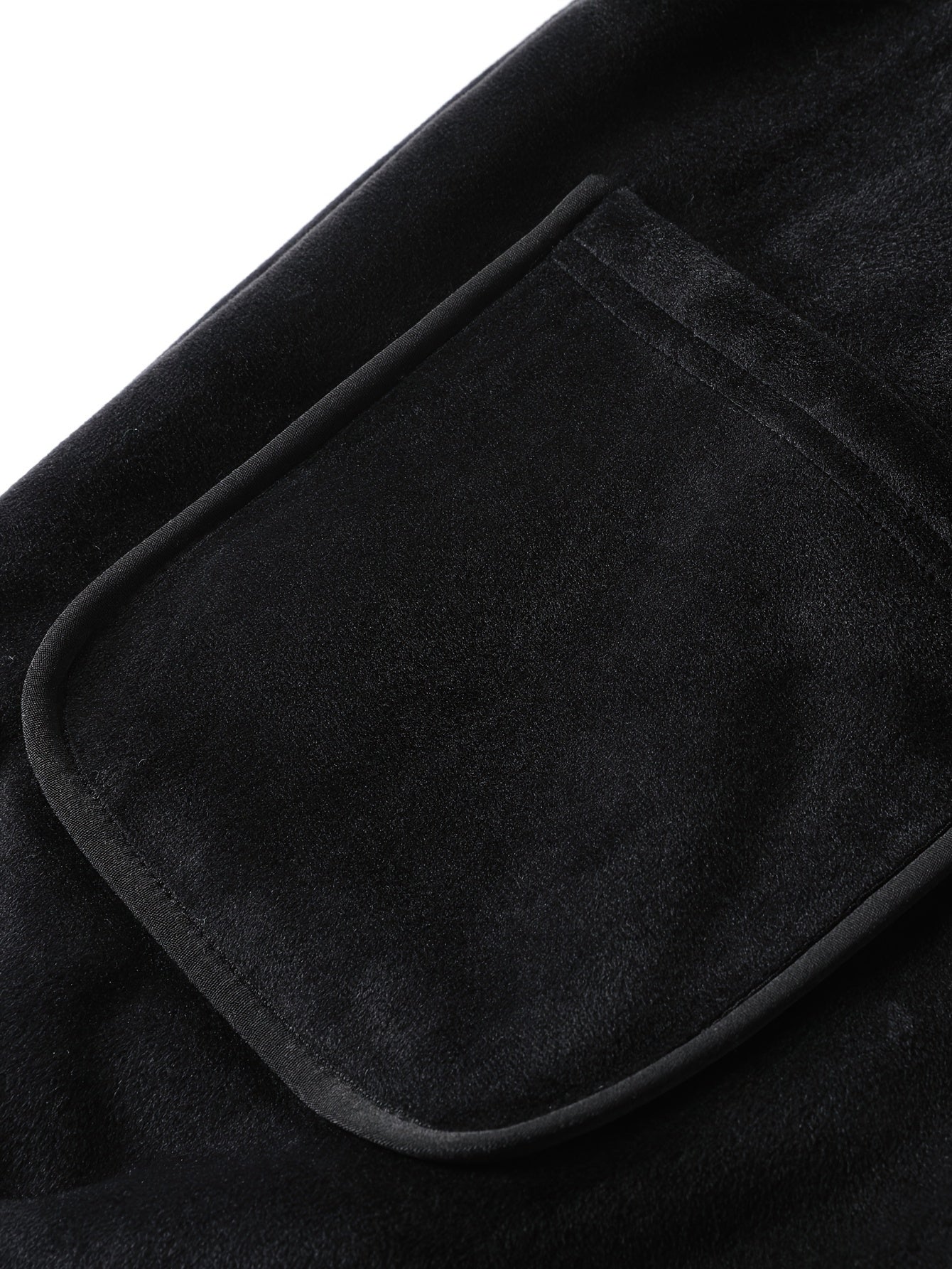 Hester | Gilet Black Fleece-Lined Zip-Up for Women