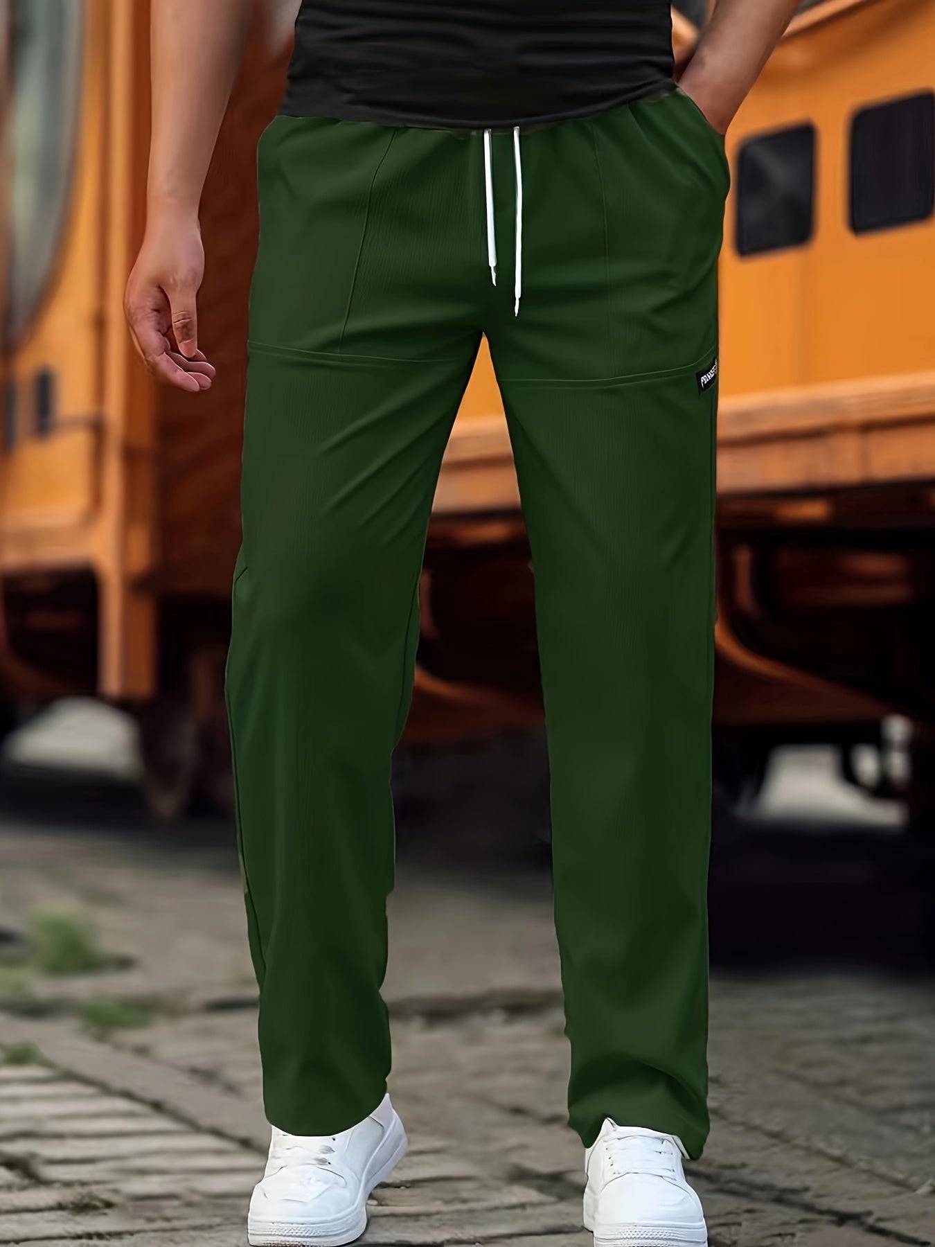 Kenneth | Trousers Navy Stretch Regular Fit for Men