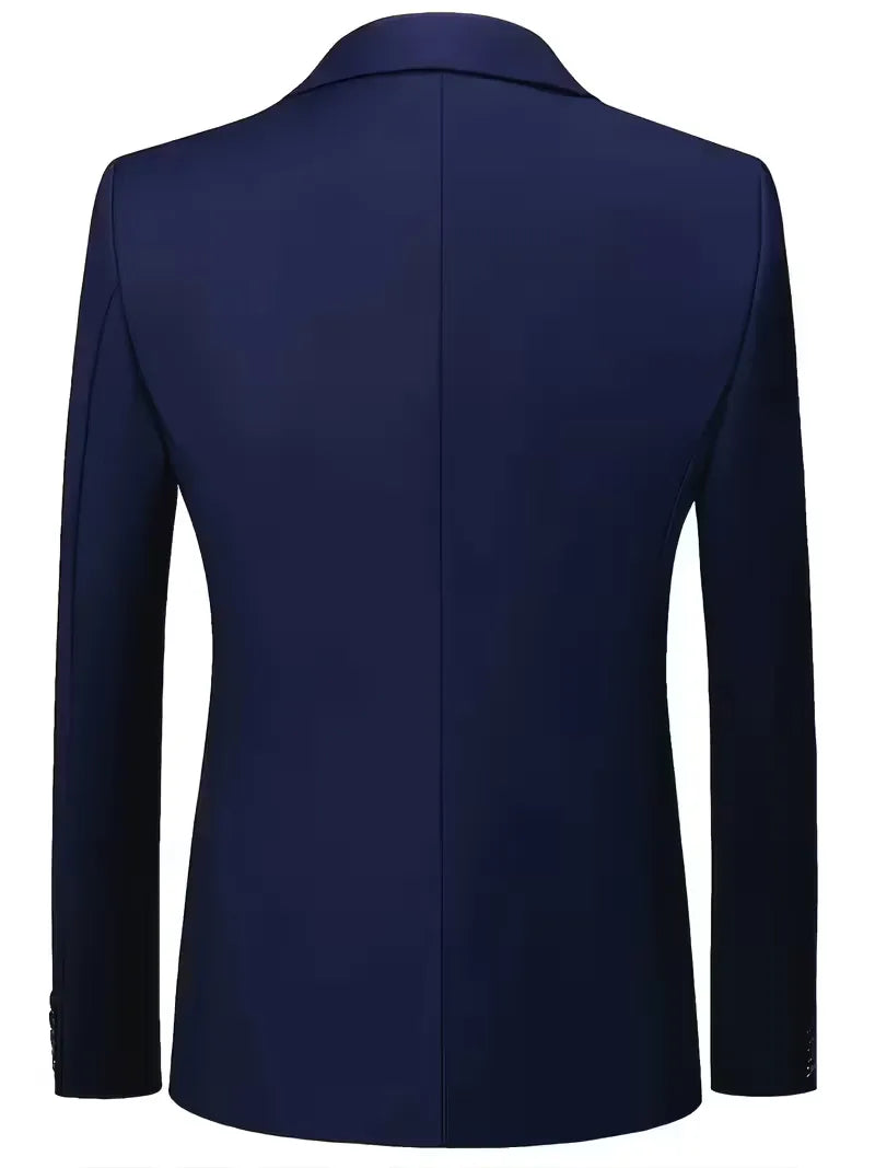 Montgomery | Suit Ivory Slim Fit Three-Piece Notch Lapel for Men