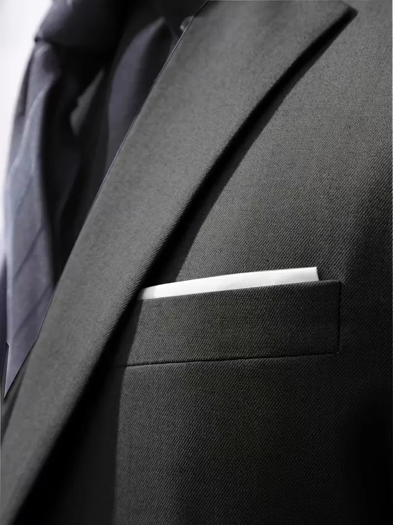 Montgomery | Suit Ivory Slim Fit Three-Piece Notch Lapel for Men