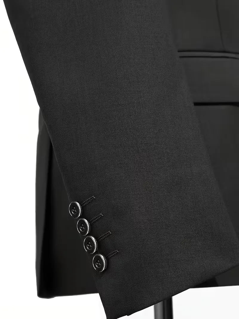 Montgomery | Suit Ivory Slim Fit Three-Piece Notch Lapel for Men