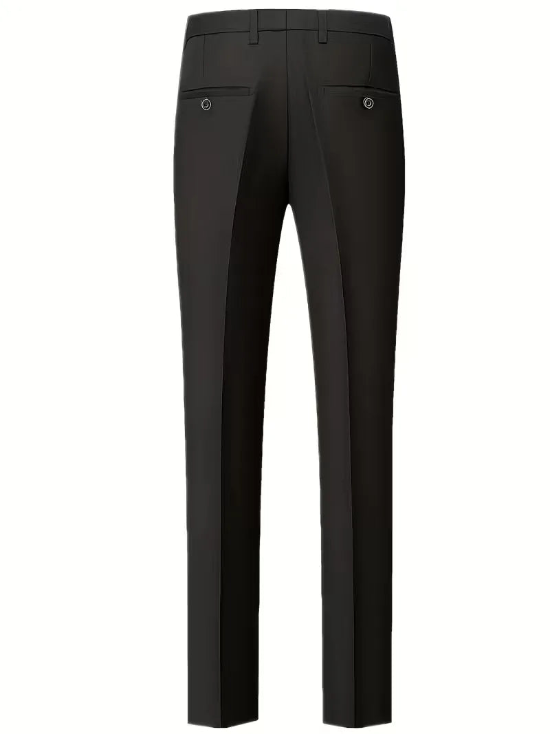 Montgomery | Suit Ivory Slim Fit Three-Piece Notch Lapel for Men