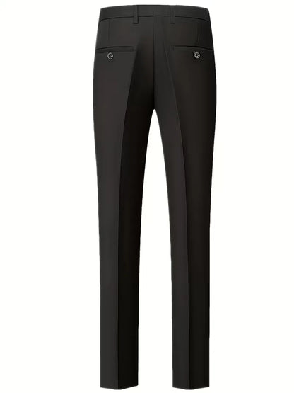 Montgomery | Suit Ivory Slim Fit Three-Piece Notch Lapel for Men
