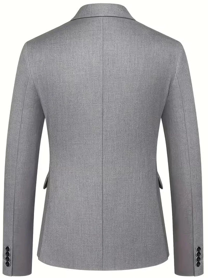 Montgomery | Suit Ivory Slim Fit Three-Piece Notch Lapel for Men
