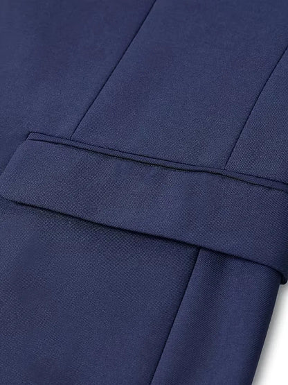 Montgomery | Suit Ivory Slim Fit Three-Piece Notch Lapel for Men