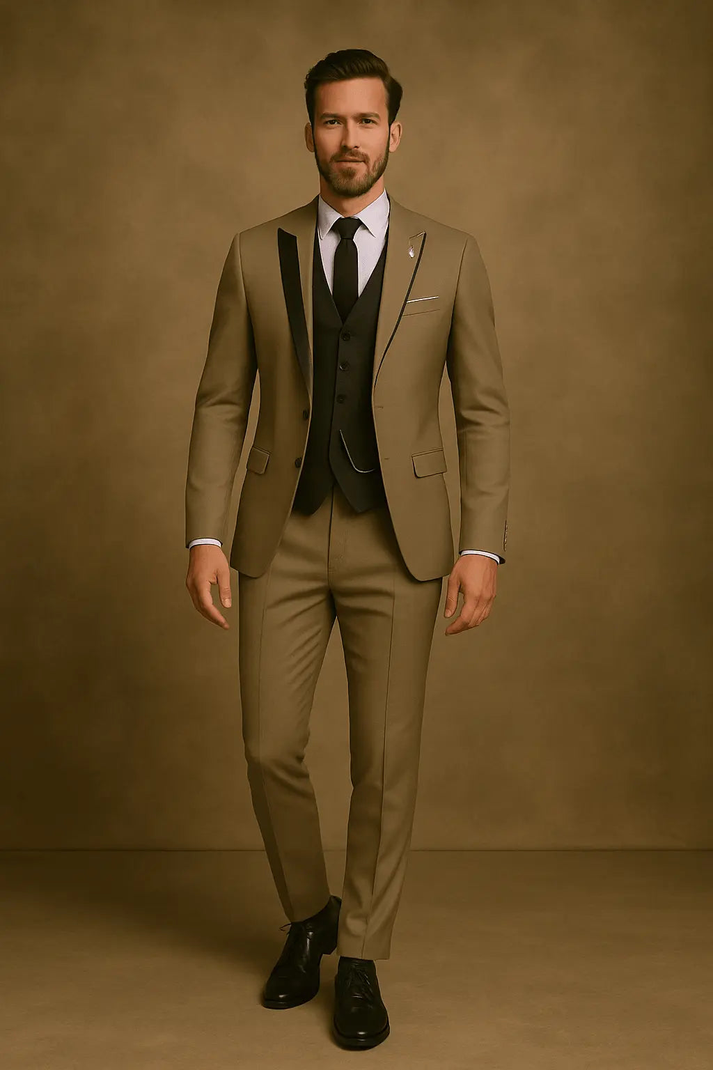 Benedict | Suit Emerald Green Three-Piece Slim Fit for Men