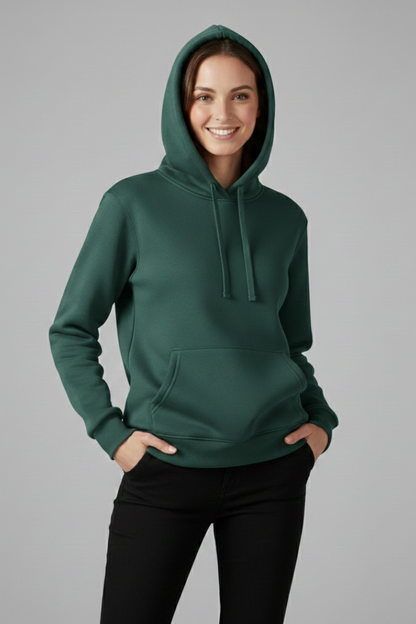 Eliza | Hoodie Purple Fleece Oversized Fit for Women