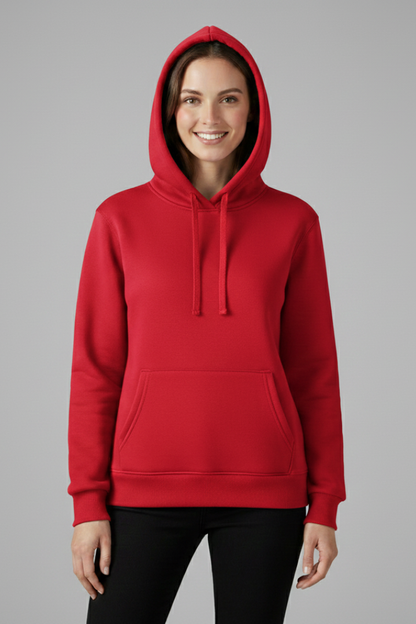 Eliza | Hoodie Purple Fleece Oversized Fit for Women