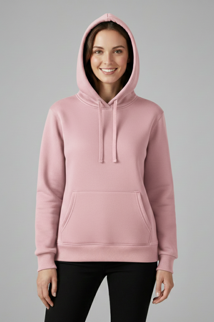 Eliza | Hoodie Purple Fleece Oversized Fit for Women