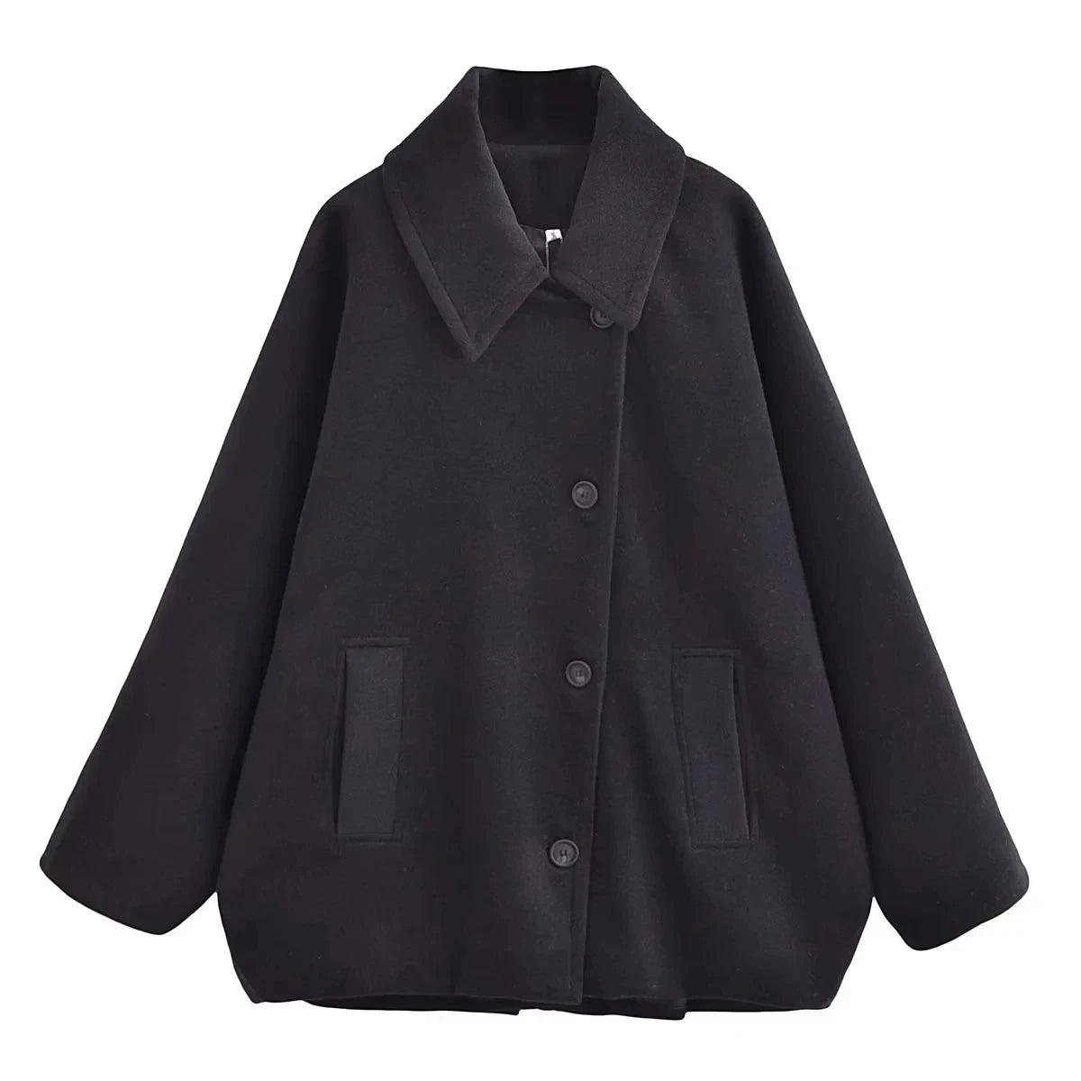 Harriet | Overcoat Camel Wool Blend Oversized for Women