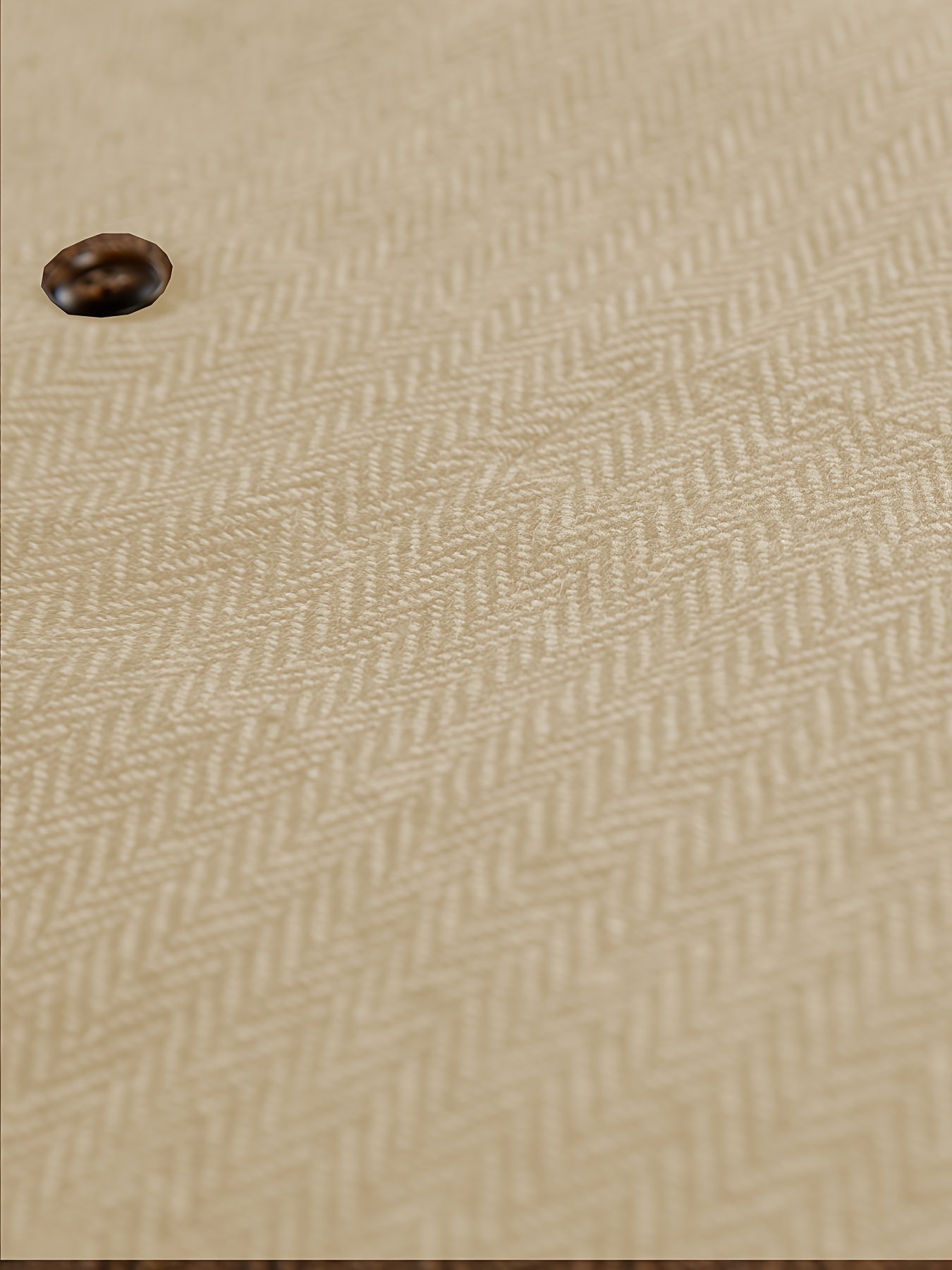 Etta | Waistcoat Brown Herringbone Tweed Notched Lapel for Women
