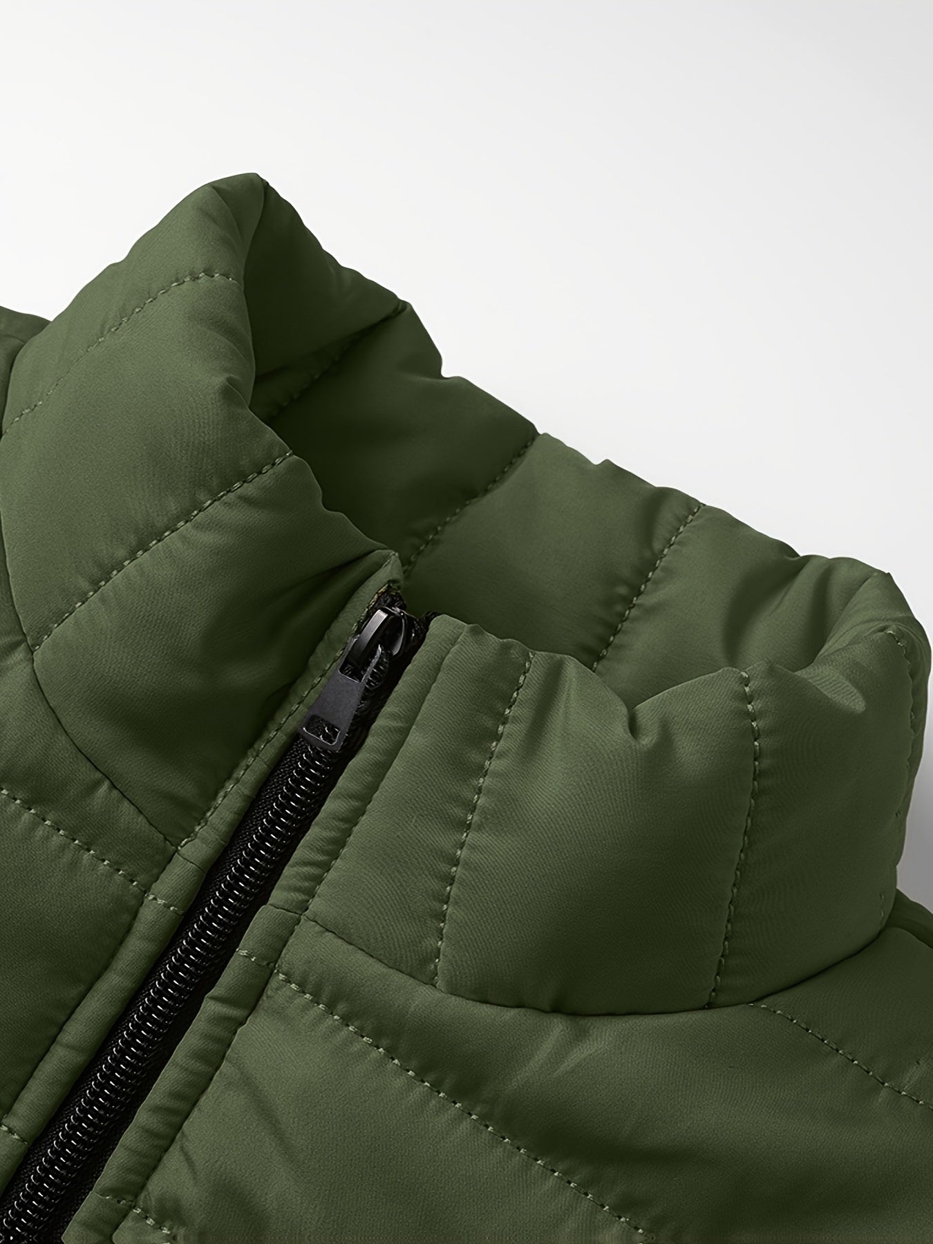 Henrietta | Puffer Jacket Mustard Yellow Quilted Stand Collar for Women