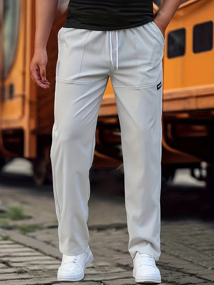 Kenneth | Trousers Navy Stretch Regular Fit for Men