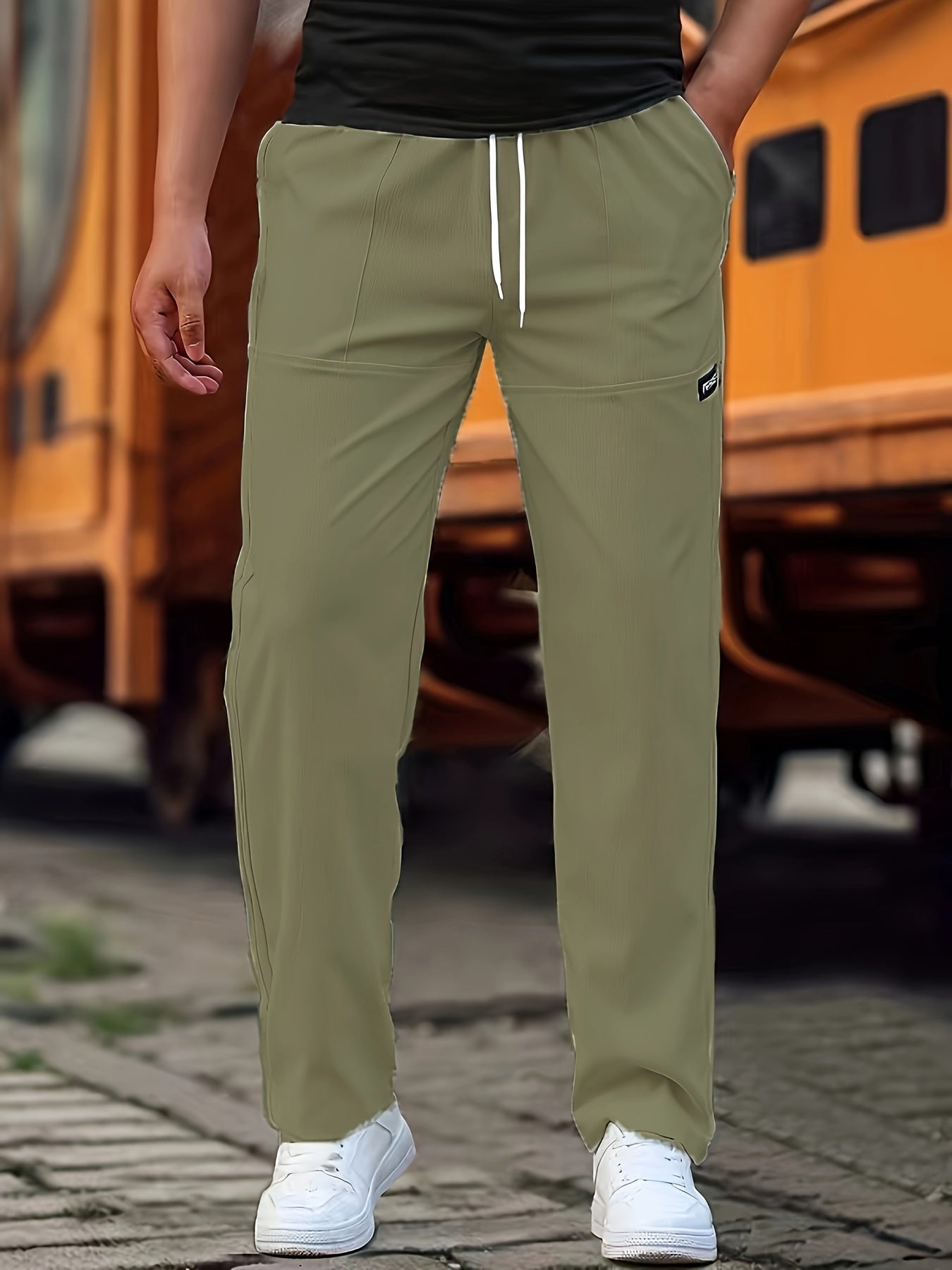 Kenneth | Trousers Navy Stretch Regular Fit for Men