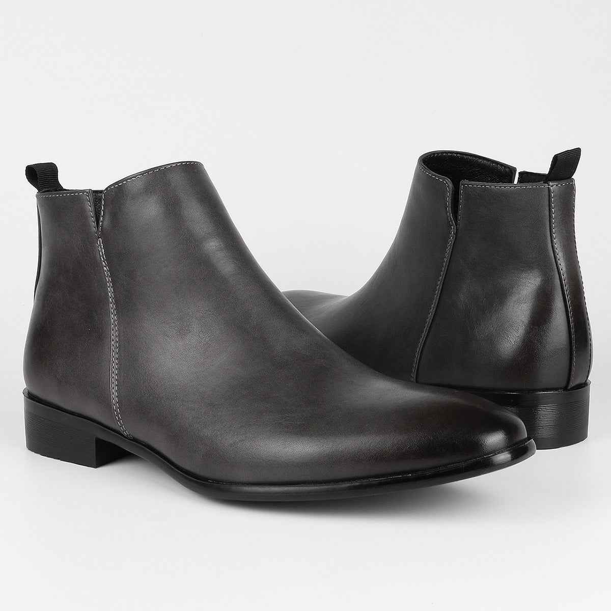 Edmund | Chelsea Boots Tan Leather Slip-On for Men