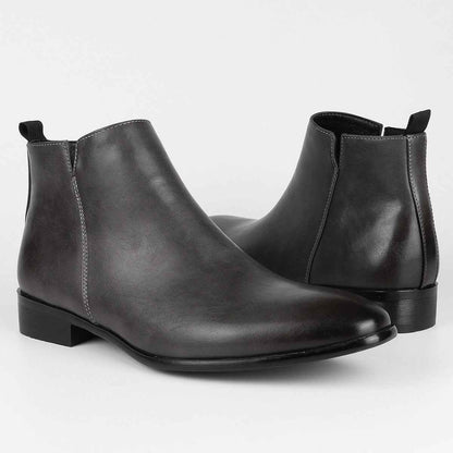 Edmund | Chelsea Boots Tan Leather Slip-On for Men