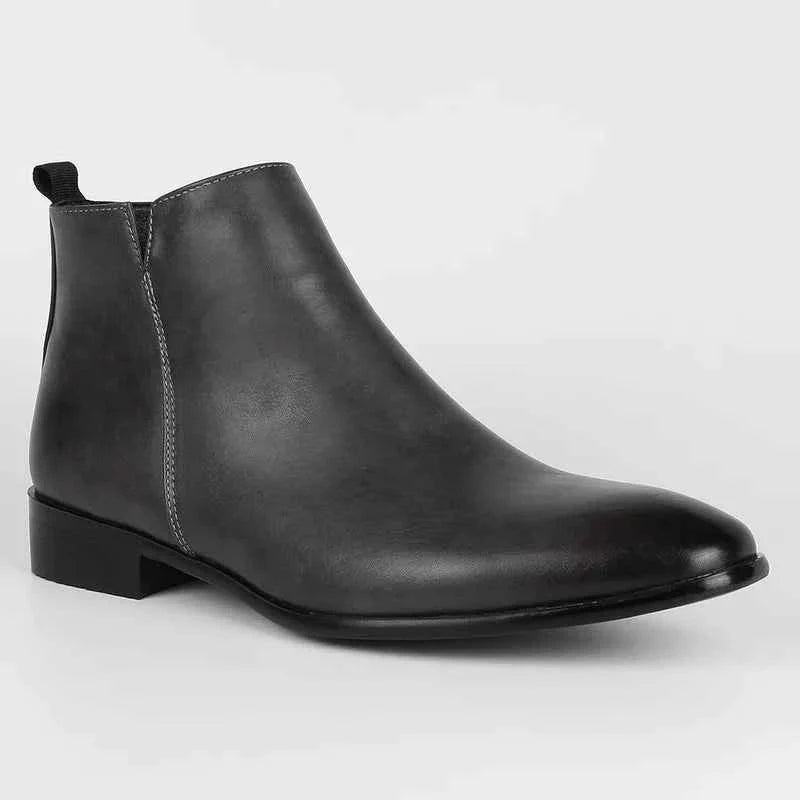 Edmund | Chelsea Boots Tan Leather Slip-On for Men