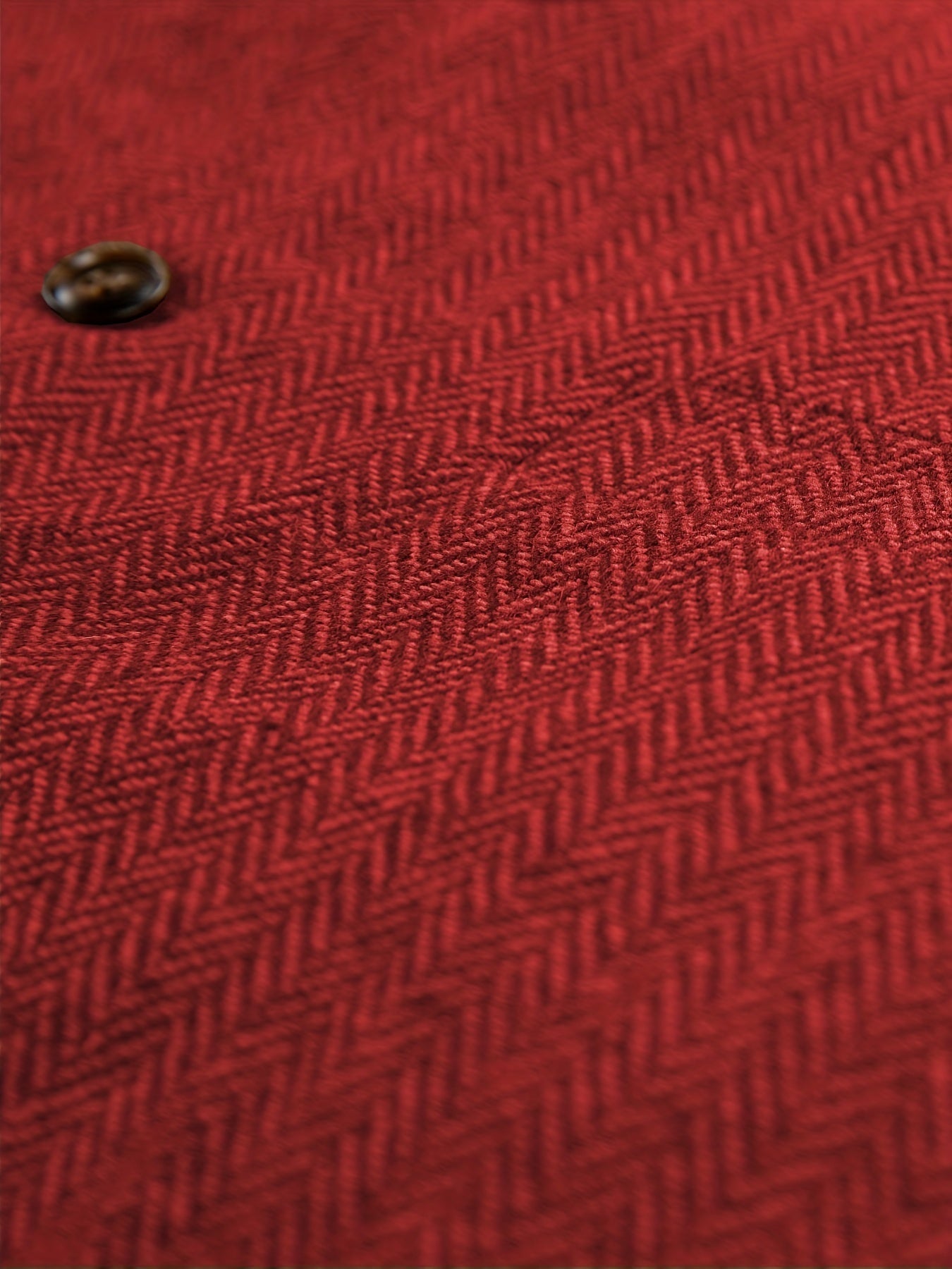 Etta | Waistcoat Brown Herringbone Tweed Notched Lapel for Women