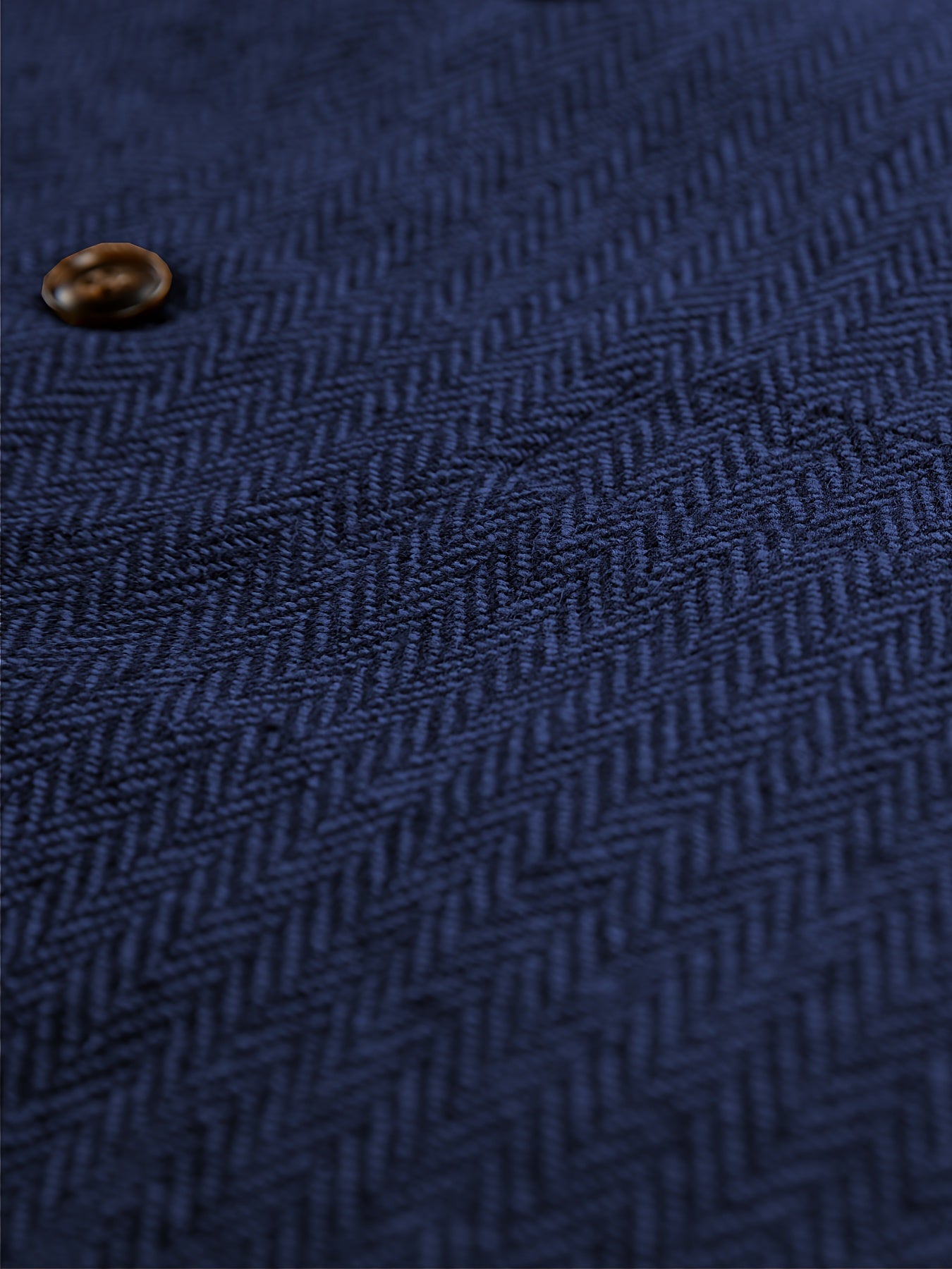 Etta | Waistcoat Brown Herringbone Tweed Notched Lapel for Women