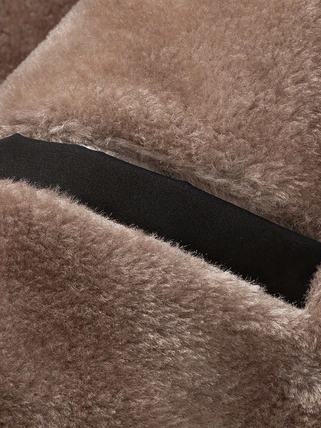 Sybil | Hooded Coat Black Fleece-Lined Insulated for Women