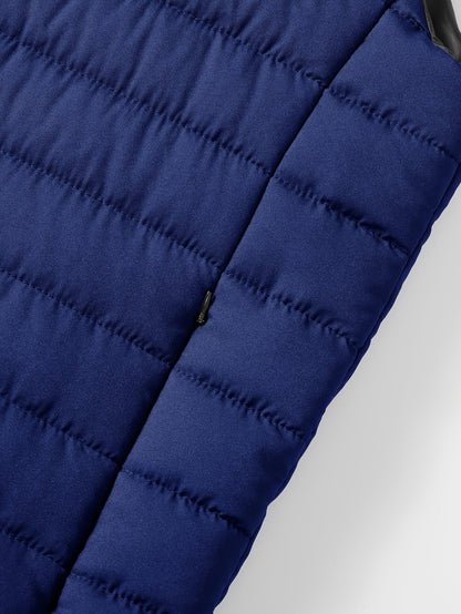 Juniper | Quilted Gilet Olive Green Stand Collar Lightweight for Women