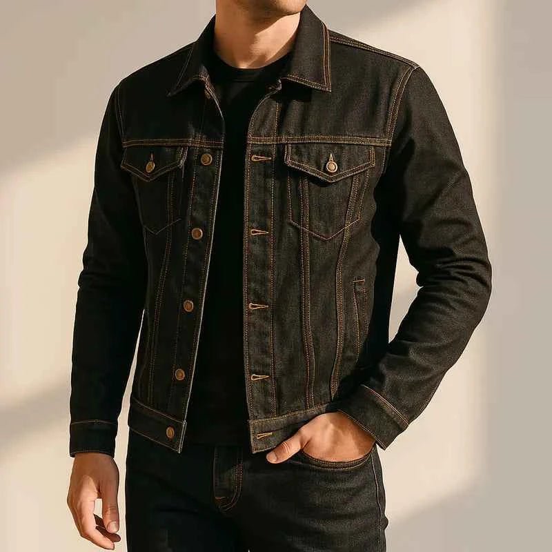 Digby | Denim Jacket Light Blue Cotton Regular Fit for Men