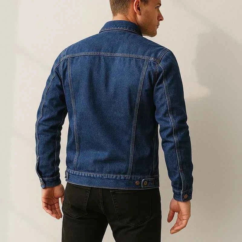 Digby | Denim Jacket Light Blue Cotton Regular Fit for Men