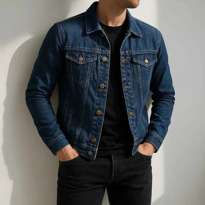 Digby | Denim Jacket Light Blue Cotton Regular Fit for Men