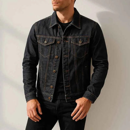 Digby | Denim Jacket Light Blue Cotton Regular Fit for Men