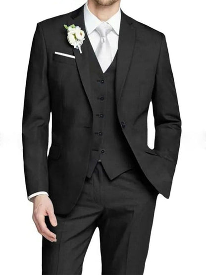 Leopold | Suit Lavender Tailored Fit Three-Piece for Men