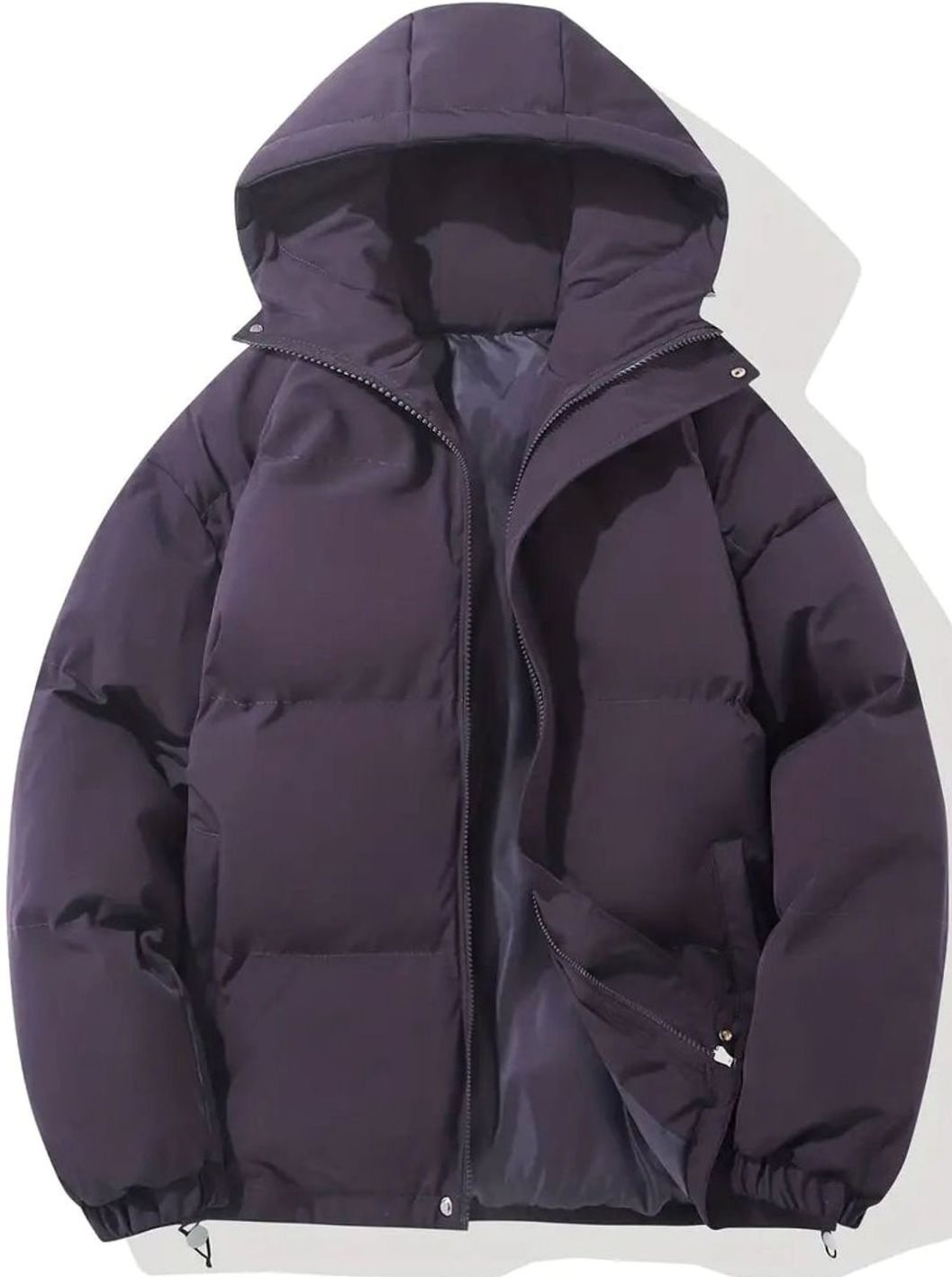 Seren | Quilted Puffer Jacket Pink Padded Stand Collar for Women