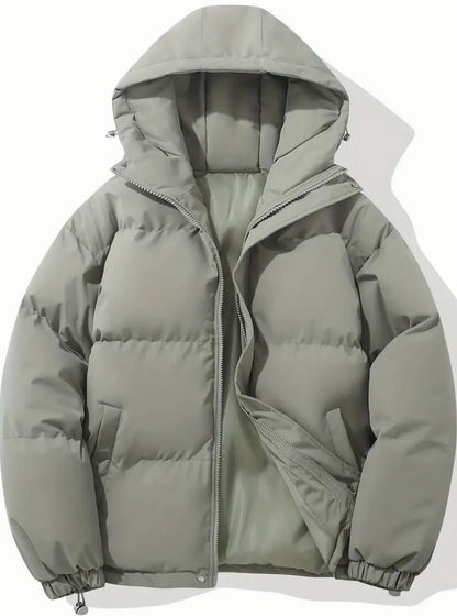 Seren | Quilted Puffer Jacket Pink Padded Stand Collar for Women
