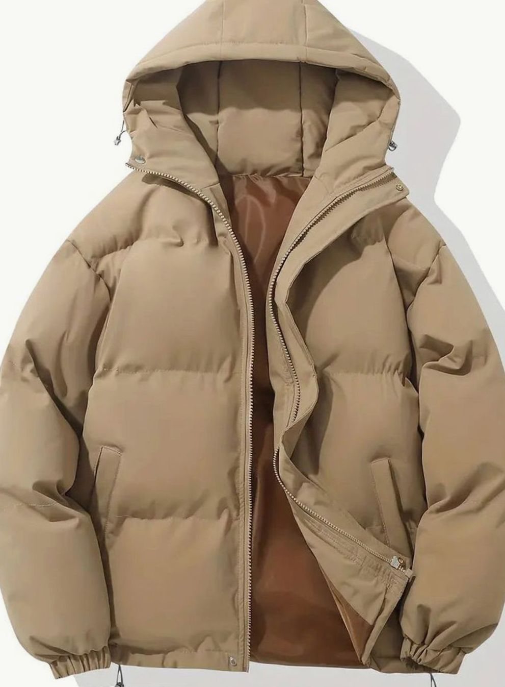 Seren | Quilted Puffer Jacket Pink Padded Stand Collar for Women