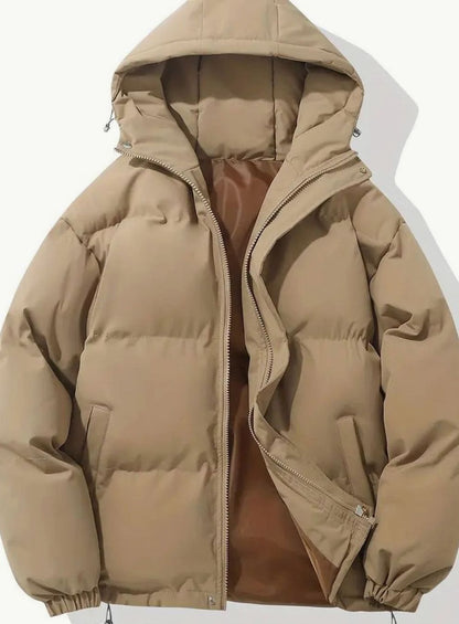 Seren | Quilted Puffer Jacket Pink Padded Stand Collar for Women