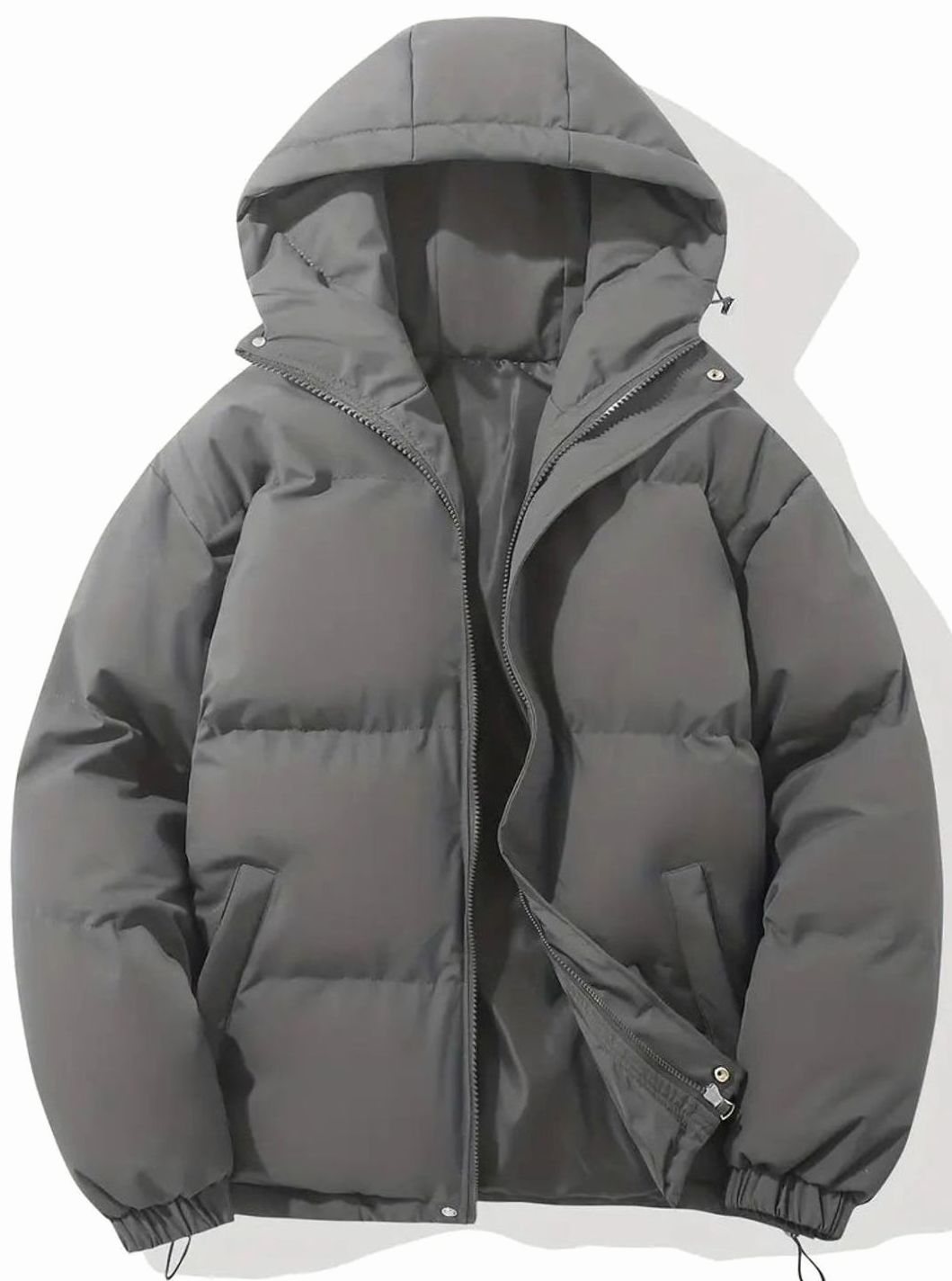 Seren | Quilted Puffer Jacket Pink Padded Stand Collar for Women